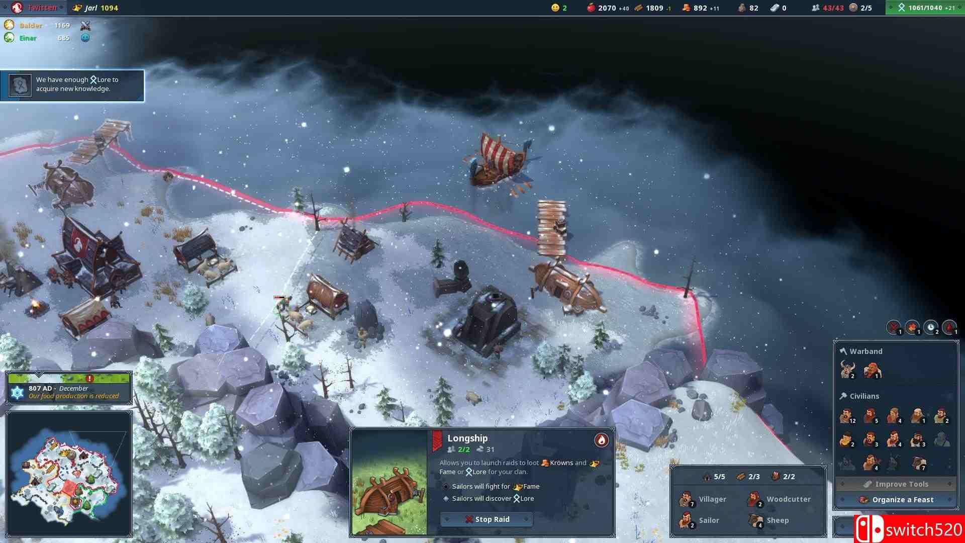 《北加尔（Northgard）》官方中文 集成猫头鹰部落DLC TENOKE镜像版[CN/EN]_2