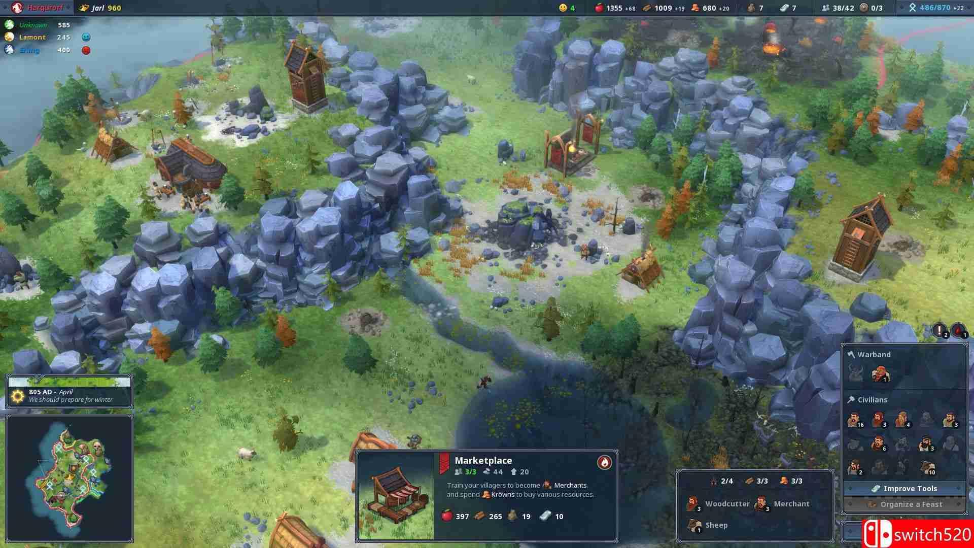 《北加尔（Northgard）》官方中文 v3.3.16.36098 TENOKE镜像版[CN/EN]_3