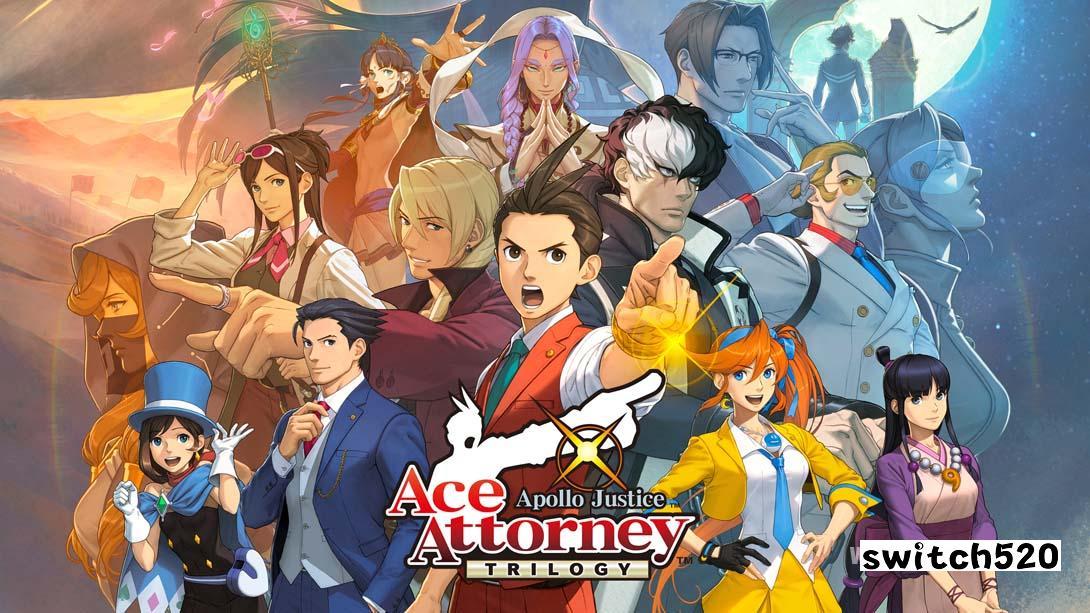 【美版】逆转裁判456 王泥喜精选集 .Apollo Justice Ace Attorney Trilogy 中文_0