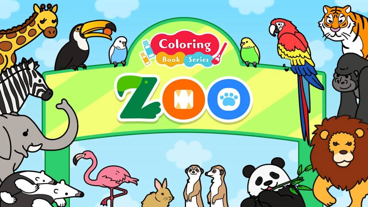 来玩着色画吧 动物园丨Coloring book series Zoo_0