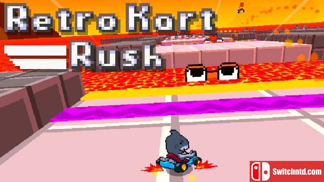 【美版】复古卡丁车冲刺 Retro Kart Rush 英语_0