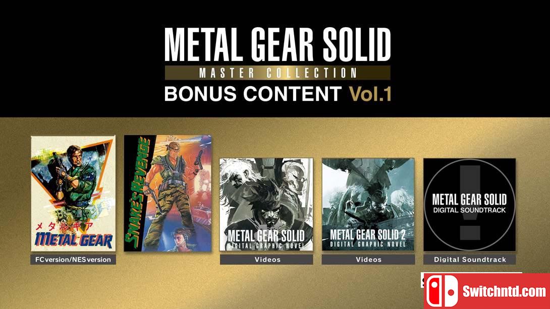 【美版】合金装备:大师收藏卷1 METAL GEAR SOLID: MASTER COLLECTION Vol.1 BONUS CONTENT 英语_0