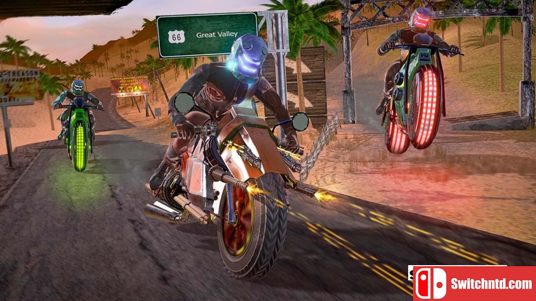 【美版】摩托赛车2044游戏模拟器 Moto Racer 2044 Game Simulator 英语_6