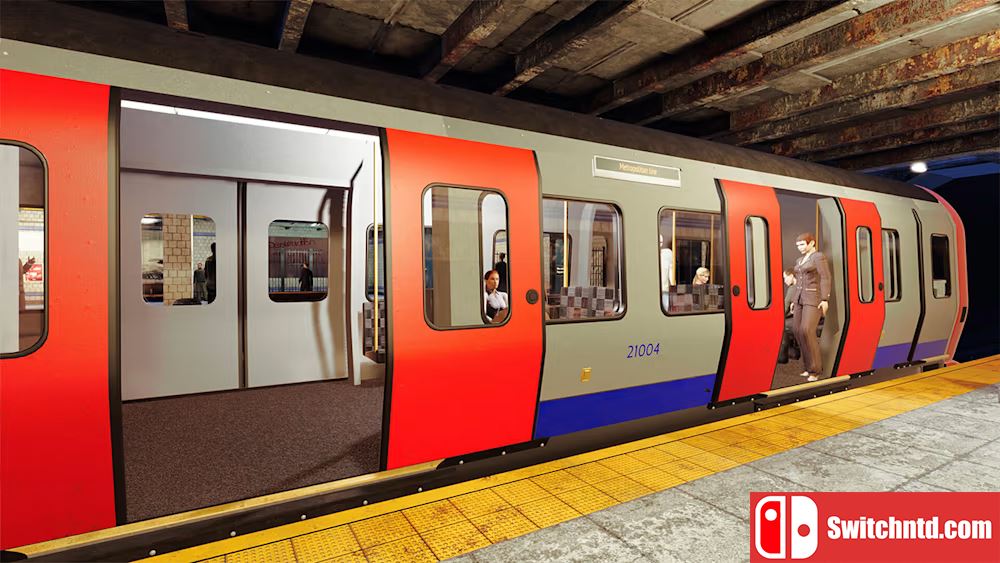 地铁模拟器 - 地铁站终极驾驶游戏 Subway Simulator - Underground Train Ride Station Ultimate Dri 英语_1