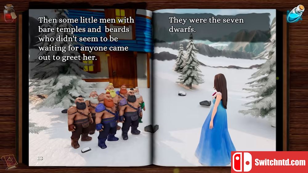 白雪公主：互动书 Snow White: Interactive Book 英语_4