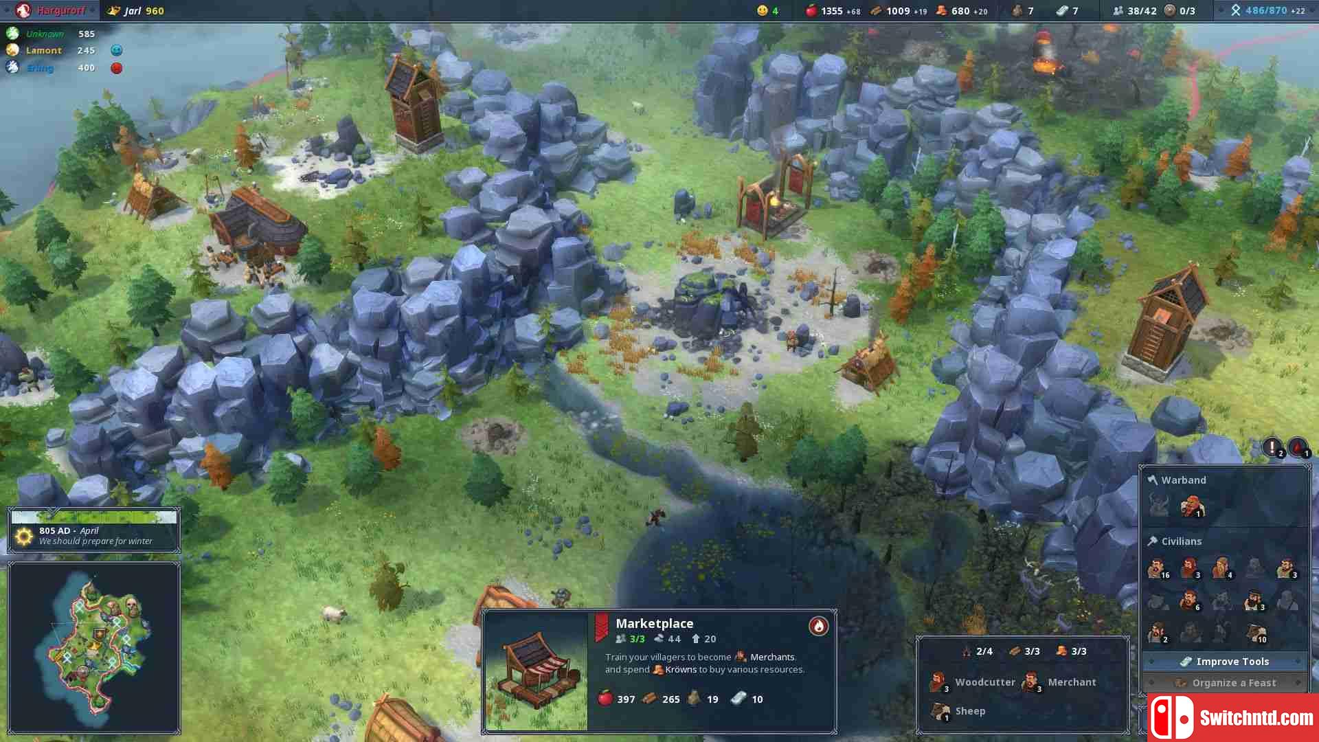 《北加尔（Northgard）》官方中文 v3.4.10.37003 TENOKE镜像版[CN/EN]_3