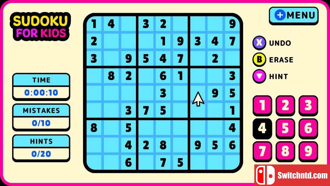 【美版】儿童数独 .Sudoku for Kids 中文_4