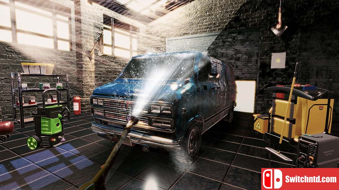 【美版】清洗模拟器-清洁车库 Wash Simulator - Clean Garage, House, Cars Business Tycoons 英语_6