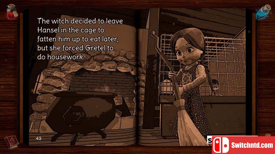 【美版】汉赛尔与格莱特 Hansel and Gretel: Interactive Book 英语_5