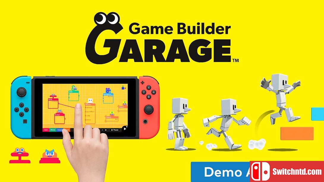 【美版】附带导航！一做就上手 第一次的游戏程式设计 .Game Builder Garage 中文_0