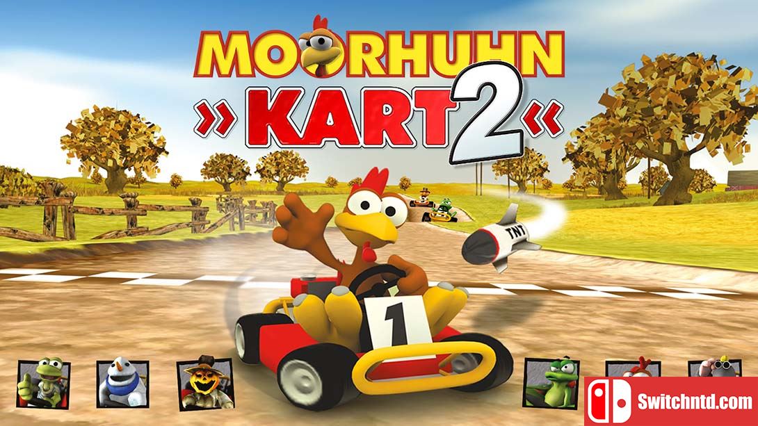 怪鸡卡丁赛2 Moorhuhn Kart 2 英语_0