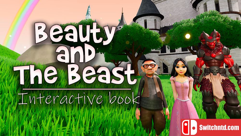 美女与野兽：互动书 Beauty and the Beast: Interactive Book 英语_0