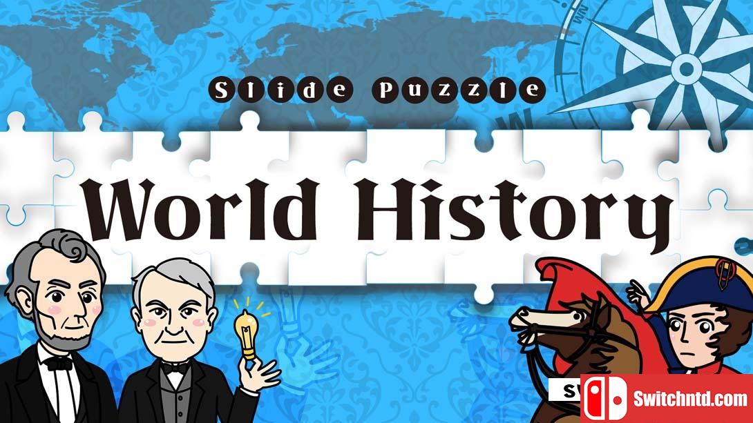 【美版】拼图世界历史 .Slide Puzzle World History 英语_0