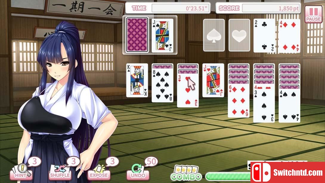 【美版】美少女接龙扑克PLUS .Pretty Girls Klondike Solitaire PLUS 中文_4