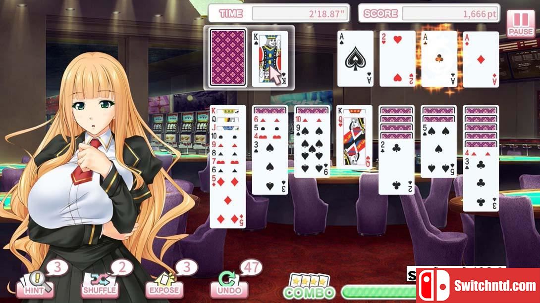 【美版】美少女接龙扑克PLUS .Pretty Girls Klondike Solitaire PLUS 中文_3