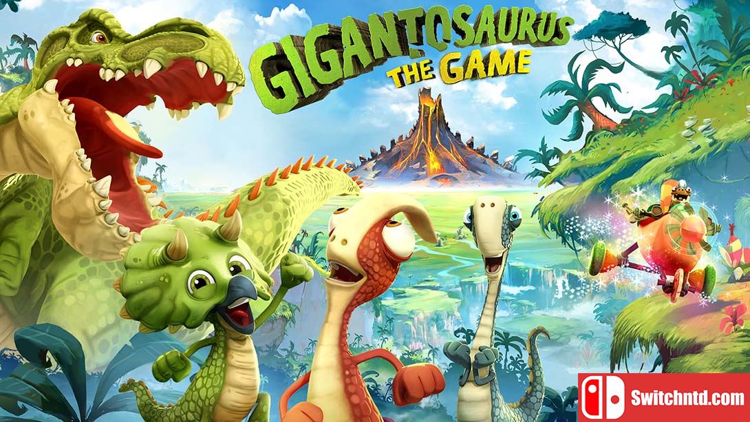 【美版】巨兽龙 .Gigantosaurus The Game 中文_0