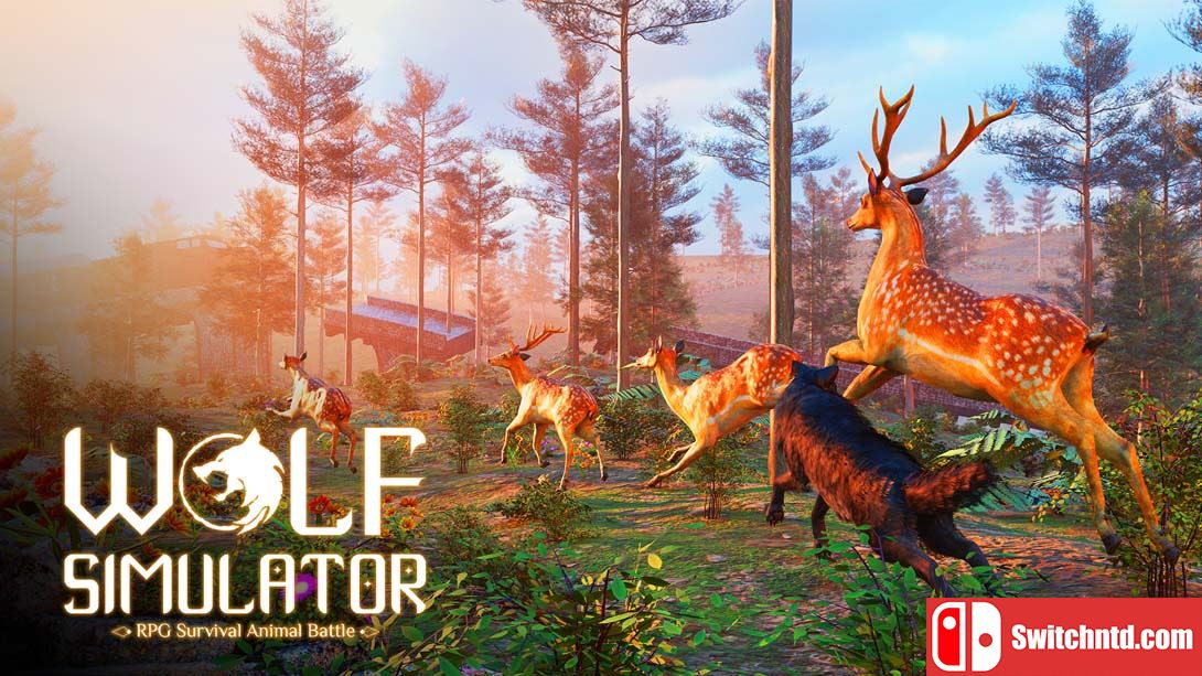 【美版】狼生存模拟器 Wolf Simulator: RPG Survival Animal Battle 英语_0