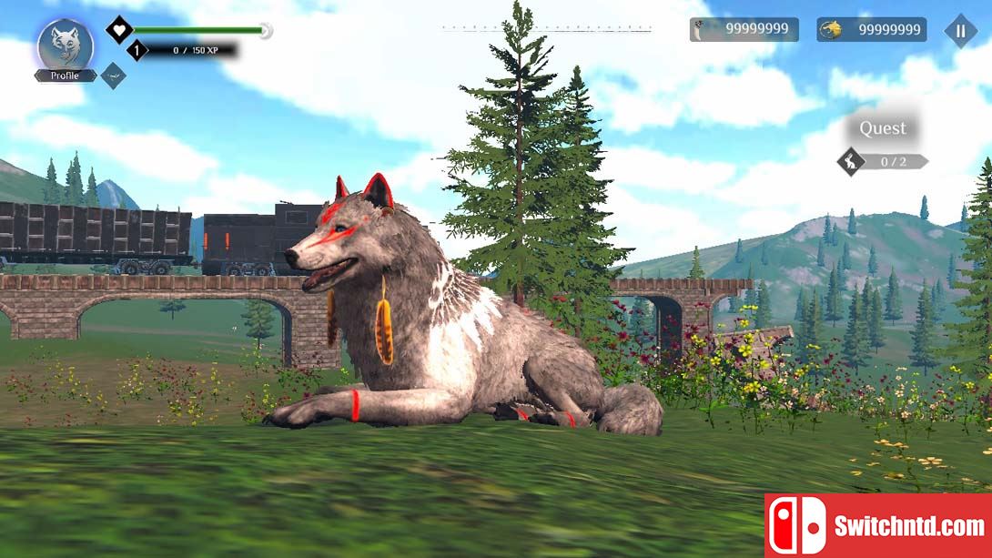 【美版】狼生存模拟器 Wolf Simulator: RPG Survival Animal Battle 英语_2