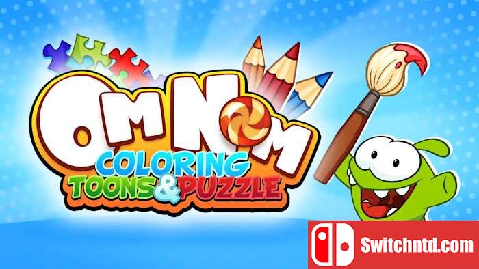 Om Nom：着色、卡通和拼图  Om Nom Coloring, Toons and Puzzle_0