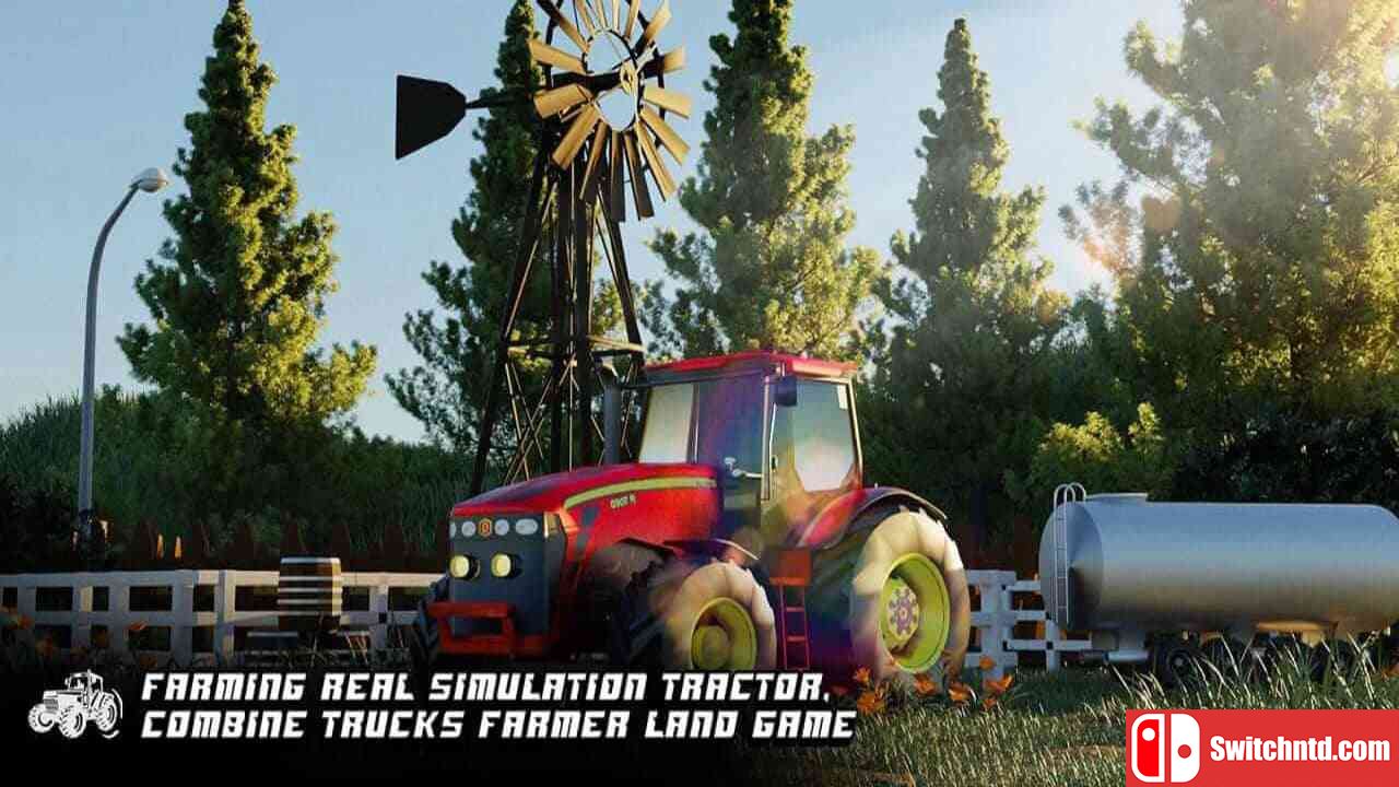 农业真实模拟拖拉机，联合卡车农民土地游戏丨Farming Real Simulation Tractor, Combine Trucks Farmer Land Game_0