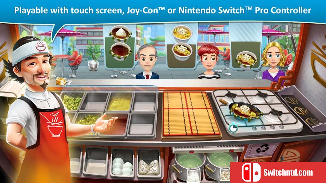 【美版】餐车大亨：亚洲美食 Food Truck Tycoon - Asian Cuisine 英语_5