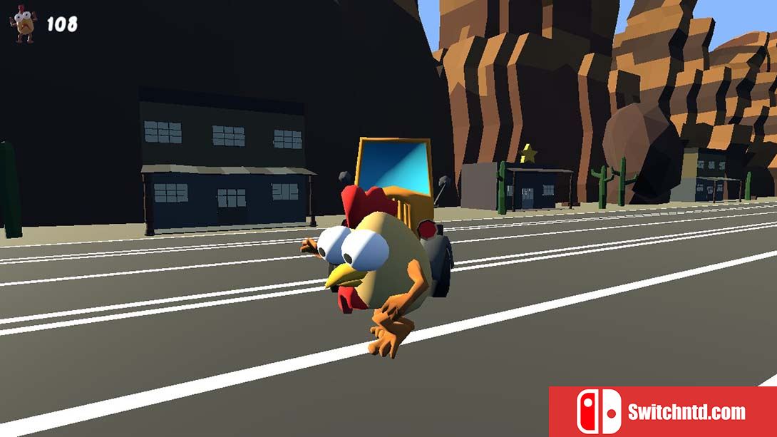 【美版】轧路鸡 Chickens On The Road 英语_1