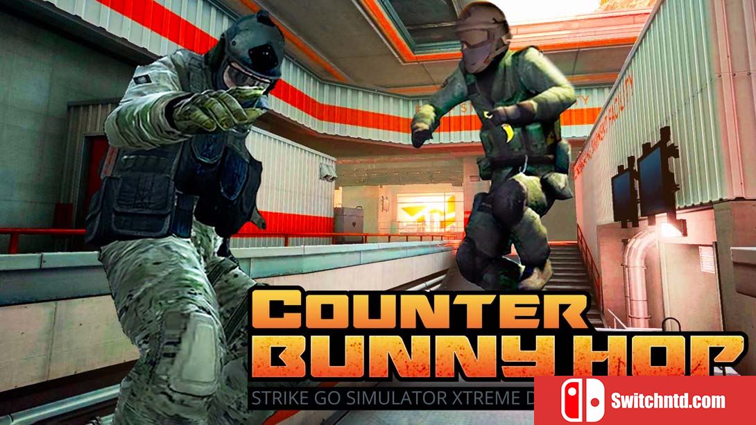 【美版】Counter Bunny Hop Strike Go Simulator Xtreme Deluxe 3D Shooter 英语_0