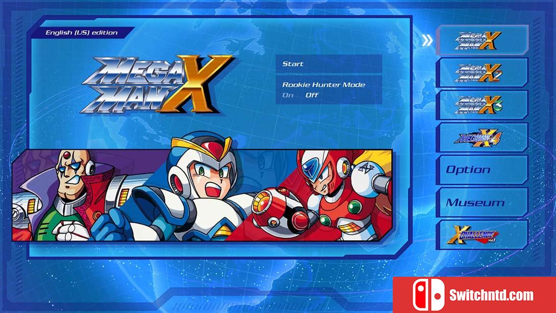 【美版】洛克人X周年纪念合集 Mega Man X Legacy Collection 中文_2