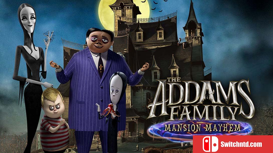 【美版】亚当斯一家：大厦的混乱 The Addams Family: Mansion Mayhem 中文_0