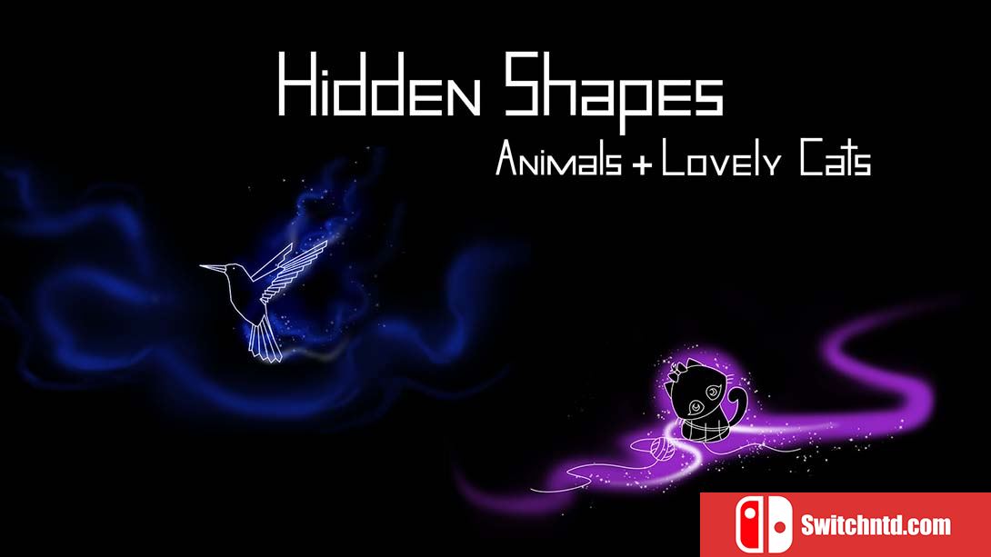 【美版】隐藏形状的动物：拼图游戏 Hidden Shapes: Animals + Lovely Cats 英语_0