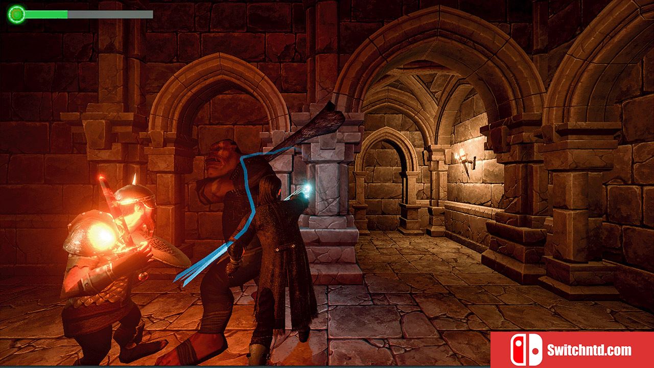 【美版】史诗魔法 Outcasts of Dungeon: Epic Magic World Fight Rogue Game Simulator 英语_1