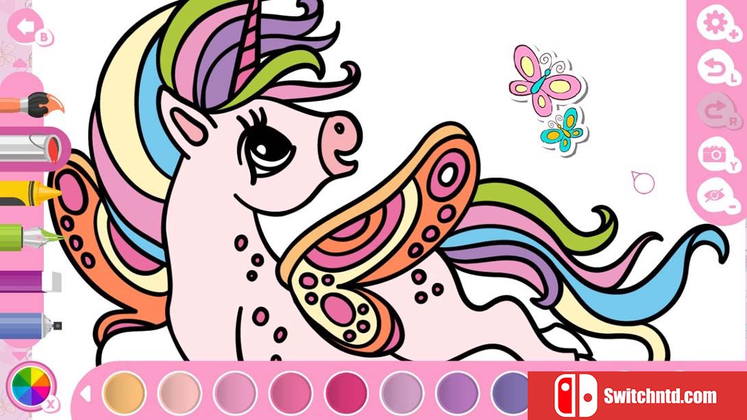 【美版】我可爱的独角兽涂色书 My Cute Unicorns - Coloring Book 中文_5