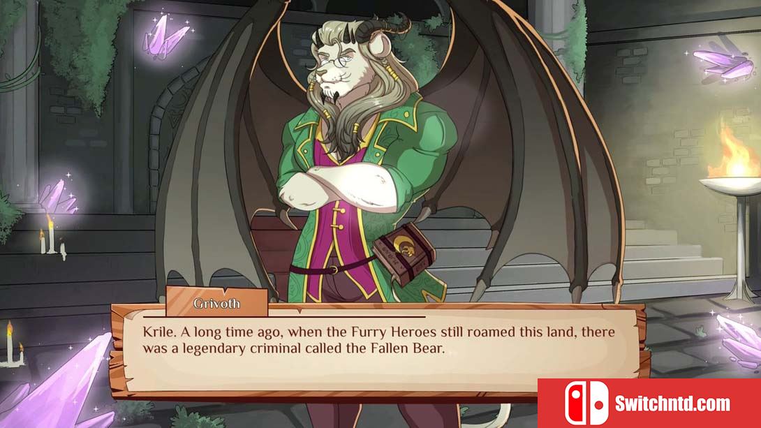 【美版】Burrow of the Fallen Bear: A Gay Furry Visual Novel 英语_1