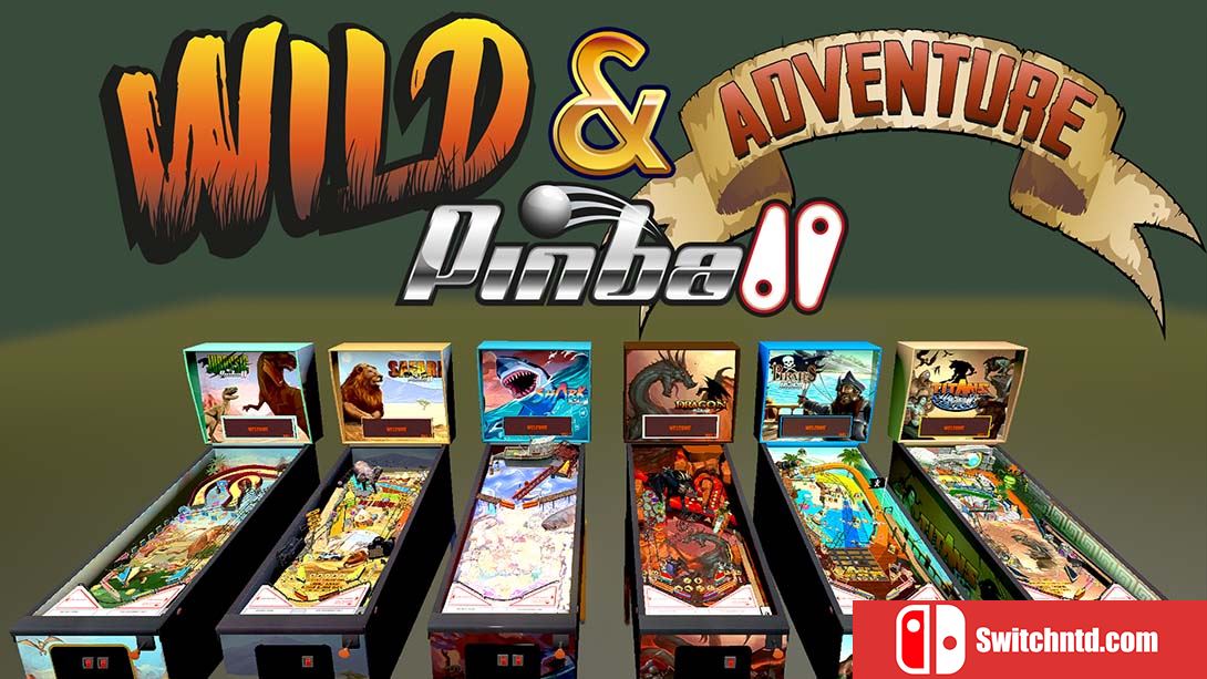 【美版】狂野冒险弹球 .Wild & Adventure Pinball 英语_0