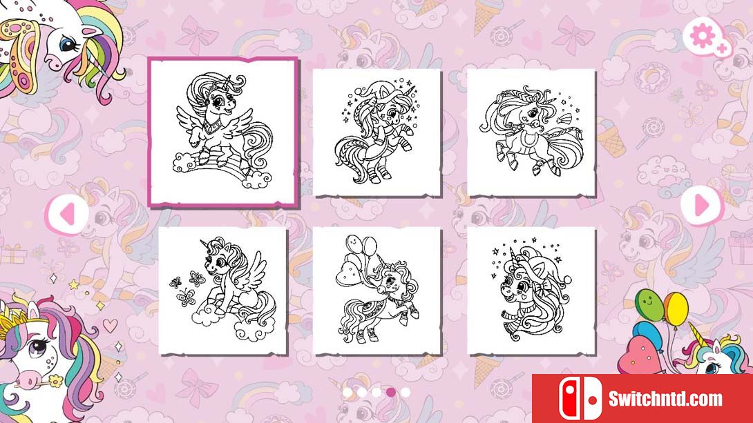 【美版】我可爱的独角兽涂色书 My Cute Unicorns - Coloring Book 中文_3