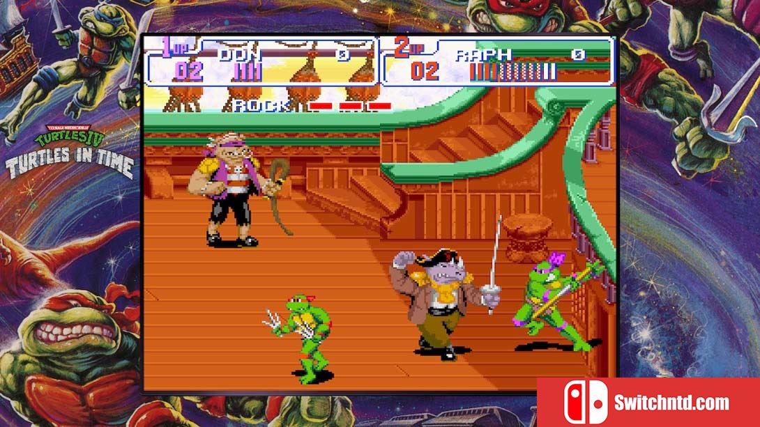 【美版】忍者神龟:哇卡绑卡合集 Teenage Mutant Ninja Turtles: The Cowabunga Collection 英语_3