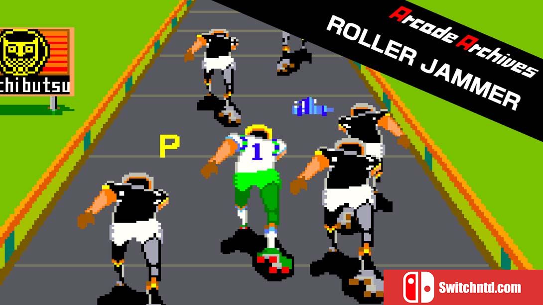 【美版】Arcade Archives ROLLER JAMMER 英语_0