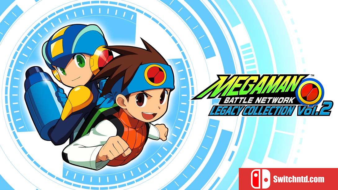 【美版】洛克人EXE合集 第二卷 .MEGAMAN BATTLE NETWORK LEGACY COLLECTION Vol.2 中文_0