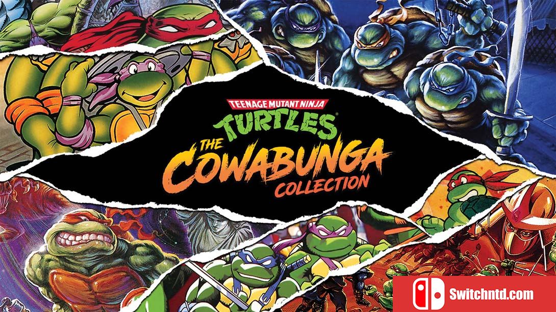 【美版】忍者神龟:哇卡绑卡合集 Teenage Mutant Ninja Turtles: The Cowabunga Collection 英语_0