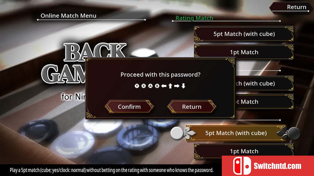 【美版】西洋双陆棋专业版 BACKGAMMON PRO for Nintendo Switch 中文_5