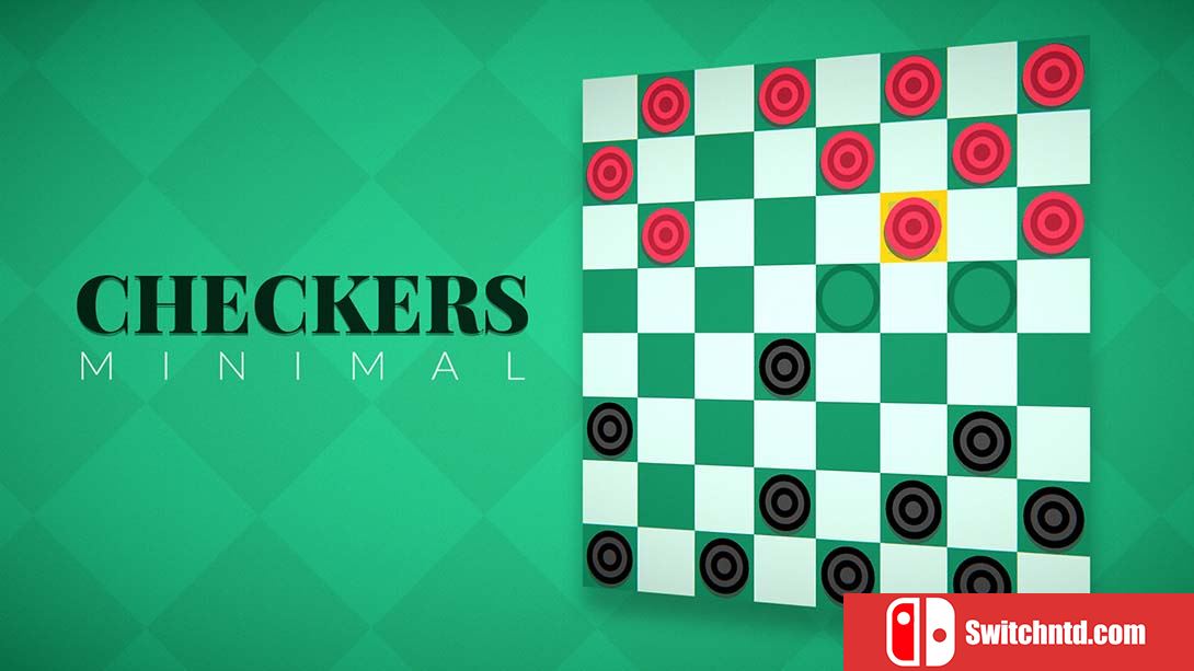 【美版】跳棋最小 Checkers Minimal 英语_0