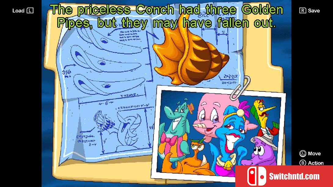 弗雷迪·菲什3:海螺壳失窃案 Freddi Fish 3: The Case of The Stolen Conch Shell 英语_5