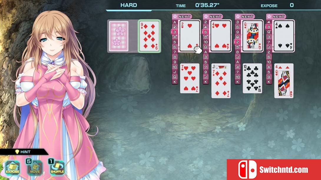 【美版】漂亮女孩四王扑克 Pretty Girls Four Kings Solitaire 中文_6