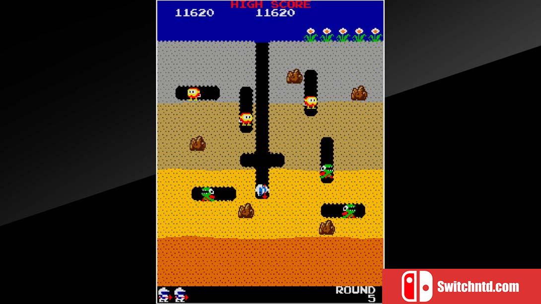 【美版】Arcade Archives DIG DUG 英语_3