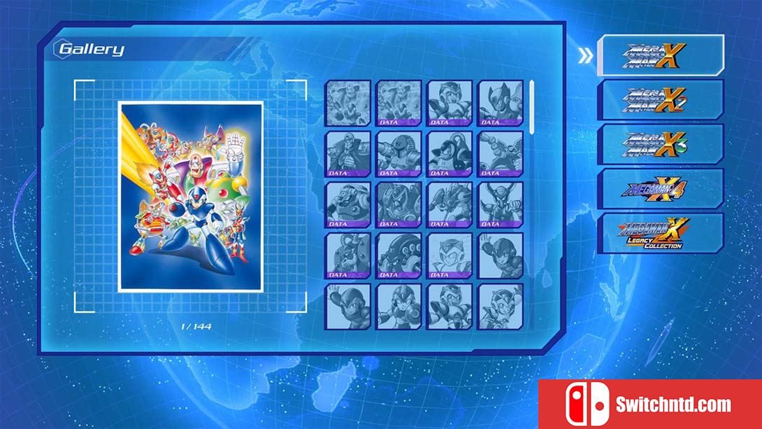 【美版】洛克人X周年纪念合集 Mega Man X Legacy Collection 中文_1