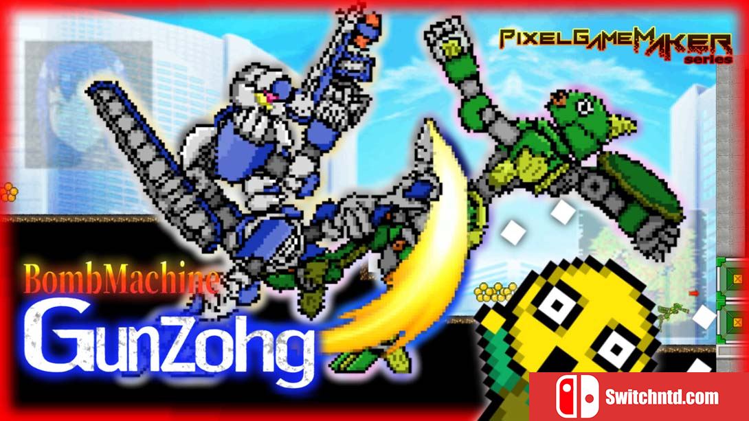 【美版】Pixel Game Maker Series BombMachine Gunzohg 英语_0